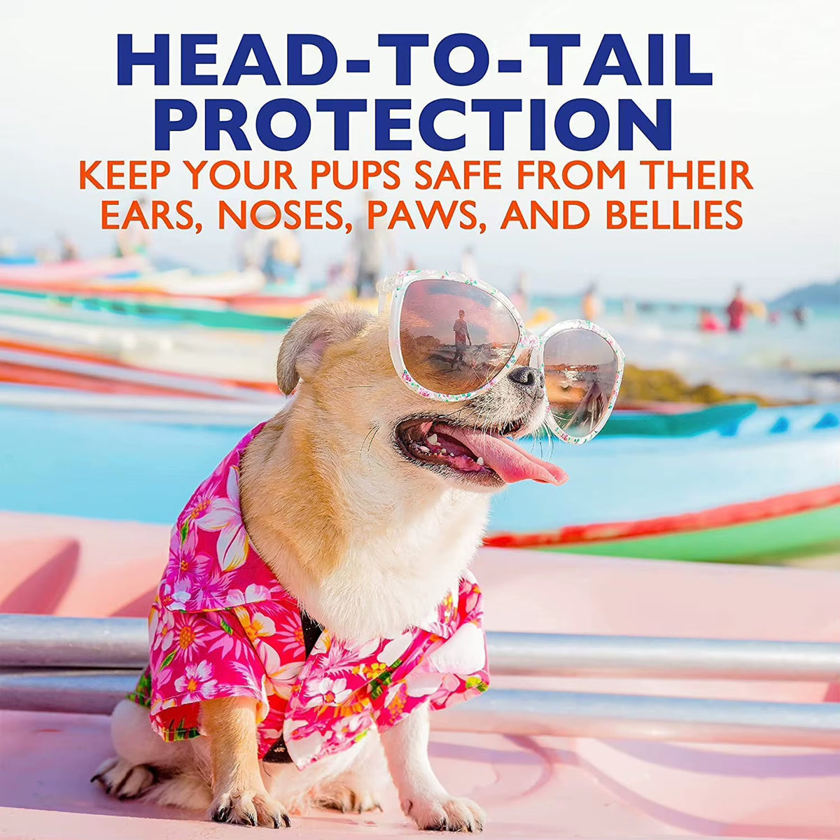 Natural Moisturizer Non-Greasy Sun Protection Spray Dog Cats Sunscreen for All Soothing Pet Horses Pet Sunscreen Spray