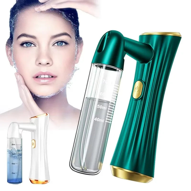 Handheld Facial Steamer - Portable Humidifier for Deep Moisturizing
