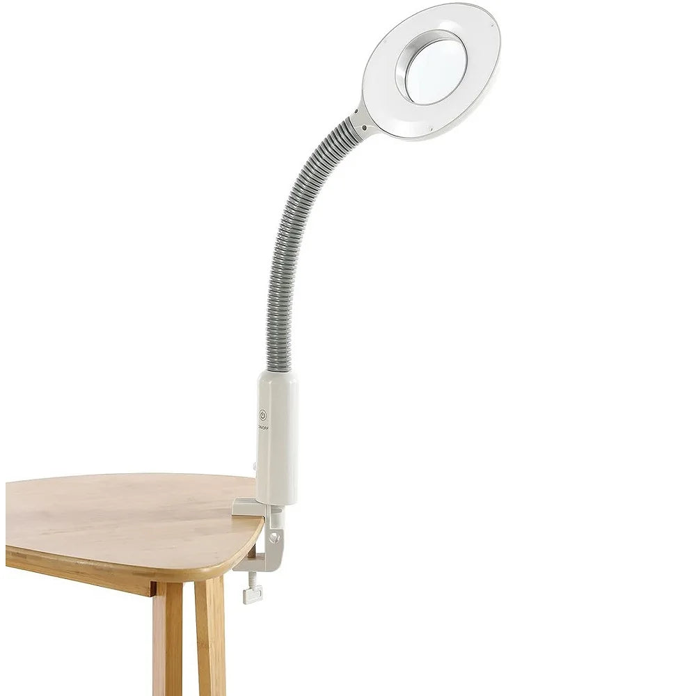 Facial Steamer Hot Cold Steam - 3-in-1 Nano Ionic Humidifier with LED Magnifying Lamp