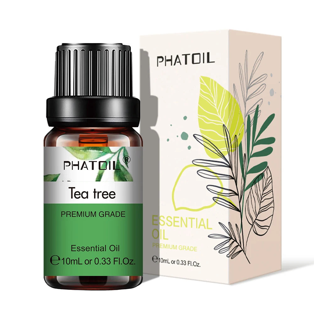 PHATOIL Natural Plant Essential Oil 10ml - Eucalyptus, Lavender & More