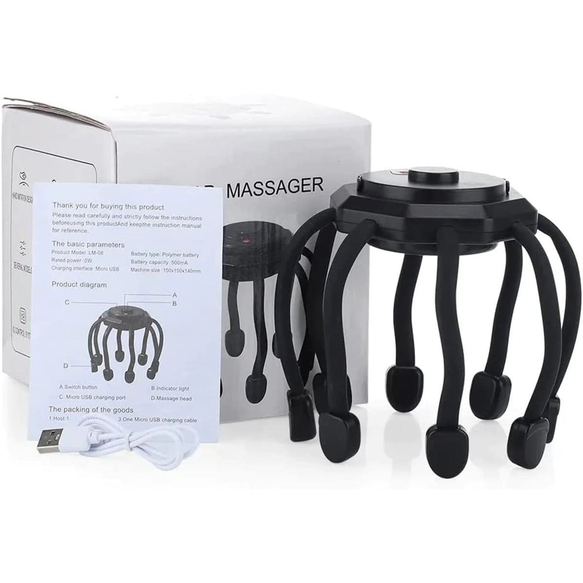 Electric Scalp Massager - Your Go-To Solution for Ultimate Relaxation