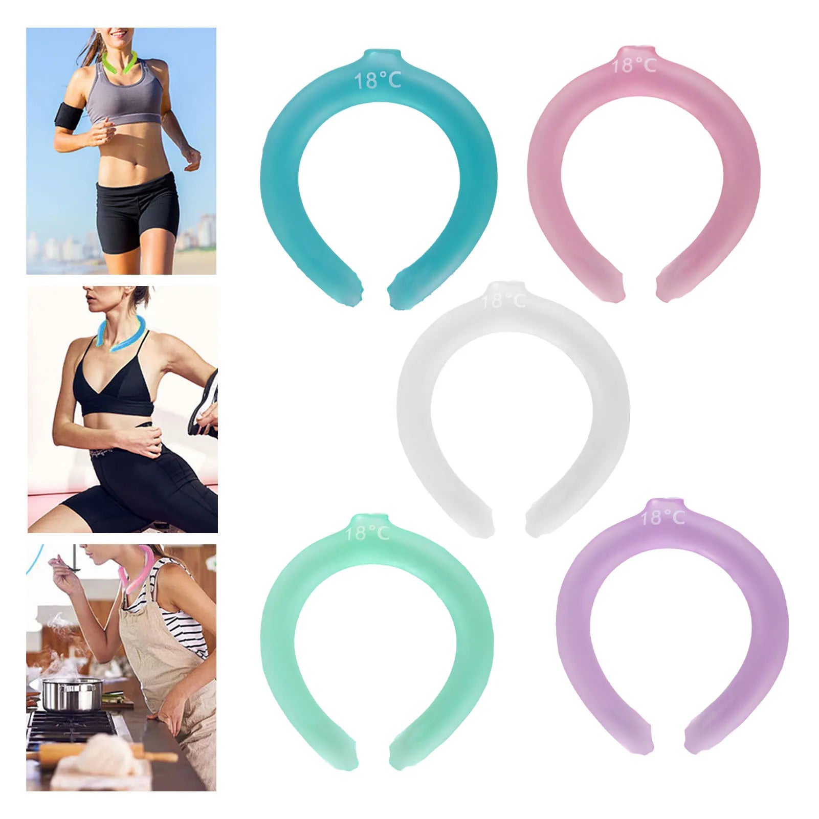 Stay Cool This Summer with Our Wearable Cooling Neck Wraps - Instant Heat Relief!