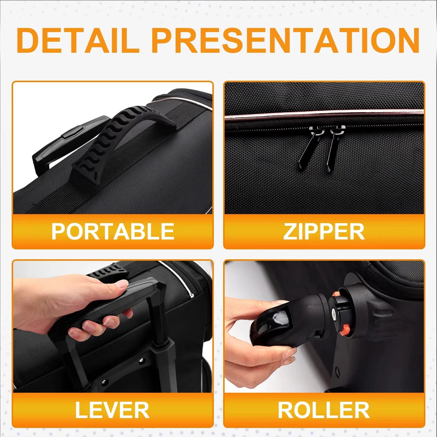Travel Makeup Artist Bag with Wheels Cosmetic Brush Storage Beauty Tool Organizer Rolling Suitcase for Artists