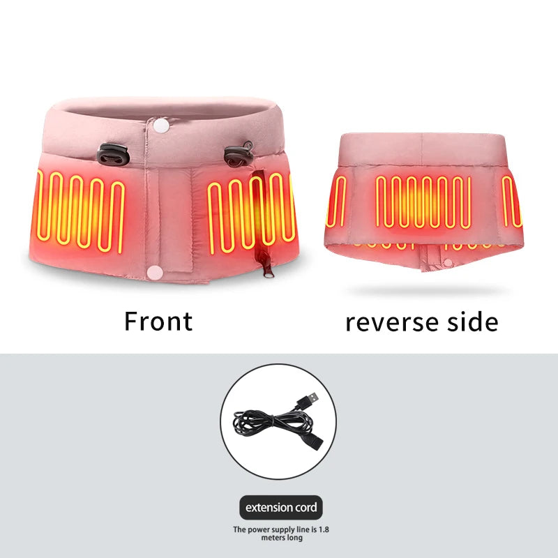 Electric Heating Neck Wrap Cold Weather 3 Temperature Adjustable Neck Warmer Heated Scarf Hot Compress Neck Protection