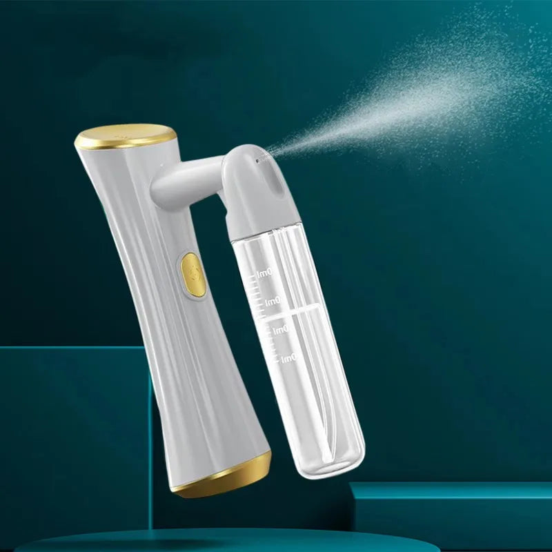 Handheld Facial Steamer - Portable Humidifier for Deep Moisturizing