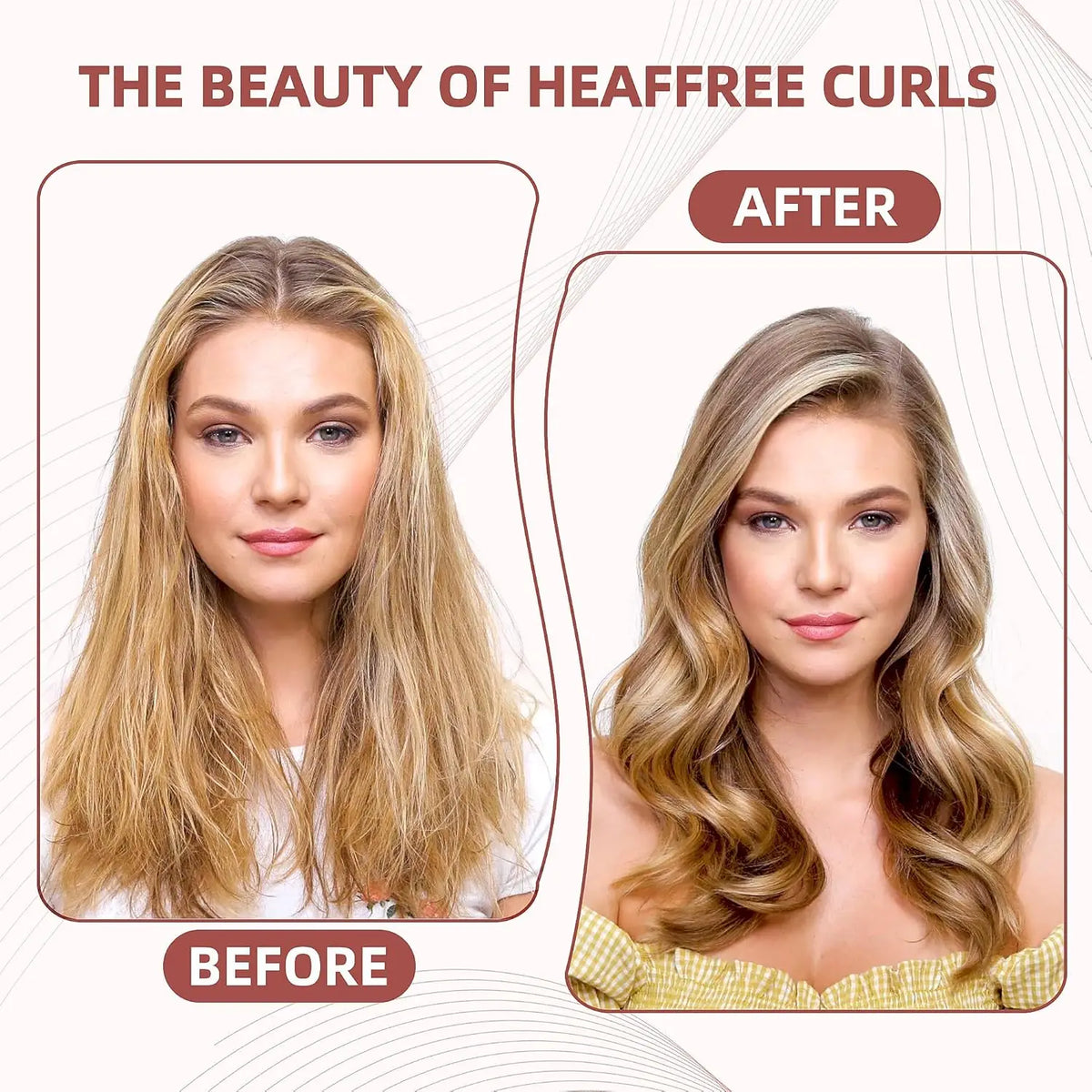 Heatless Hair Curler Set,for Heatless Curls Overnight Hair Curlers for Curls Heatless Curling Set