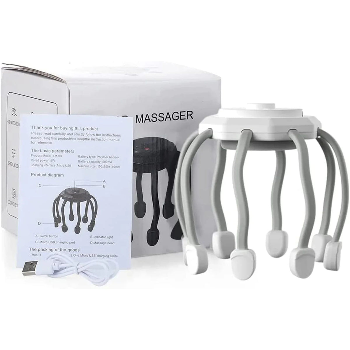 Electric Scalp Massager - Your Go-To Solution for Ultimate Relaxation