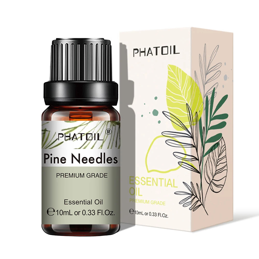 PHATOIL Natural Plant Essential Oil 10ml - Eucalyptus, Lavender & More