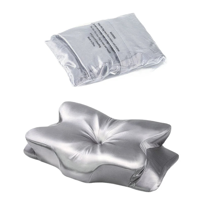 Ice Silk Pillowcase for Hair and Skin Butterfly Shaped Pillowcase for Butterfly Pillow Minimalist Pillowcase Cover