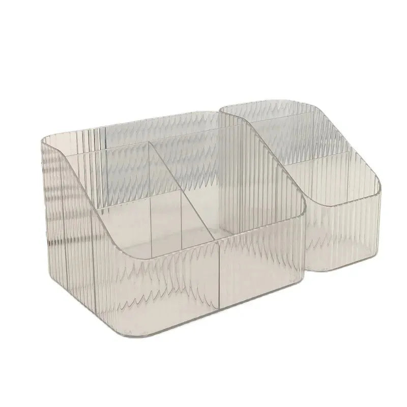 Cosmetic Storage Box For Vanity Makeup Organizer Clear Acrylic Skincare Organiser For Lipstick Cosmetic Organizer Perfume Holder