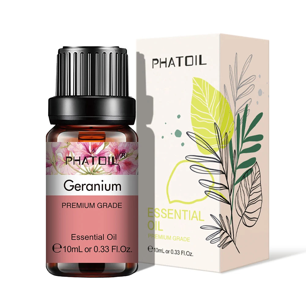 PHATOIL Natural Plant Essential Oil 10ml - Eucalyptus, Lavender &amp; More