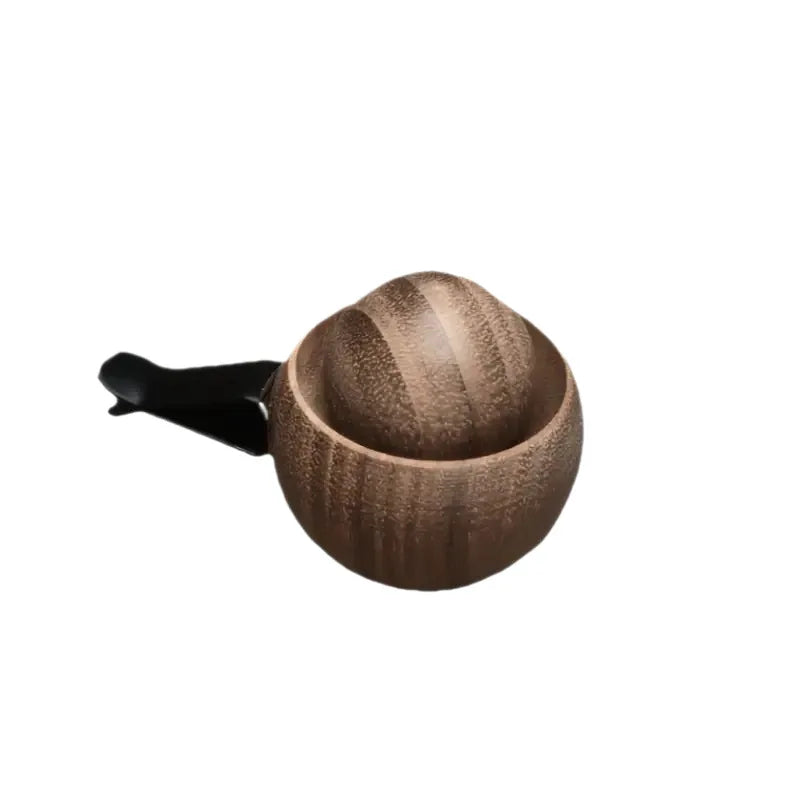 Car &amp; Home Essential Oil Diffuser - Made of Wood Mini Cute Natural Fragrance Diffuser Suitable for Bedroom Living Room Bathroom