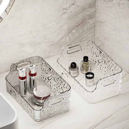Stackable Storage Box, Acrylic Organizer, Cosmetic Organizer For Cosmetics And Beauty Products For Dressers, Bathrooms, Cabinets