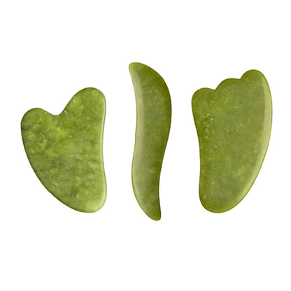 100% Natural Stone Gua Sha Board Set Jade Roller Massager Gouache Scraper Acupuncture Facial Lifting Spa Skin Care Beauty Tools