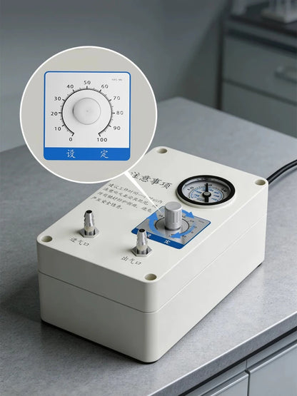Electronic Negative Pressure Vacuum Pump with Digital Gauge – Adjustable Flow Rate for Filtration & Suction Applications