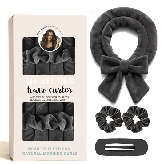 Velvet Heatless Hair Curler Set - No Heat Curlers for Heatless Curls Overnight Hair Curlers,Curls Heatless Curling Set