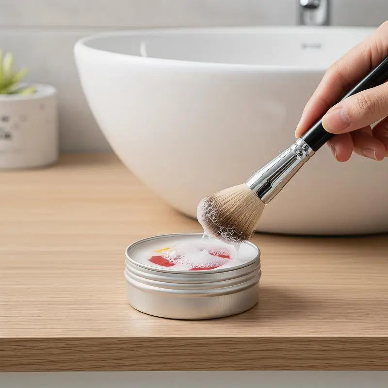 Natural Makeup Brush Cleaner Soap Multi Functional Washing Outdoor Portable Cosmetics Travel Beauty Cleaner Tools Reusable