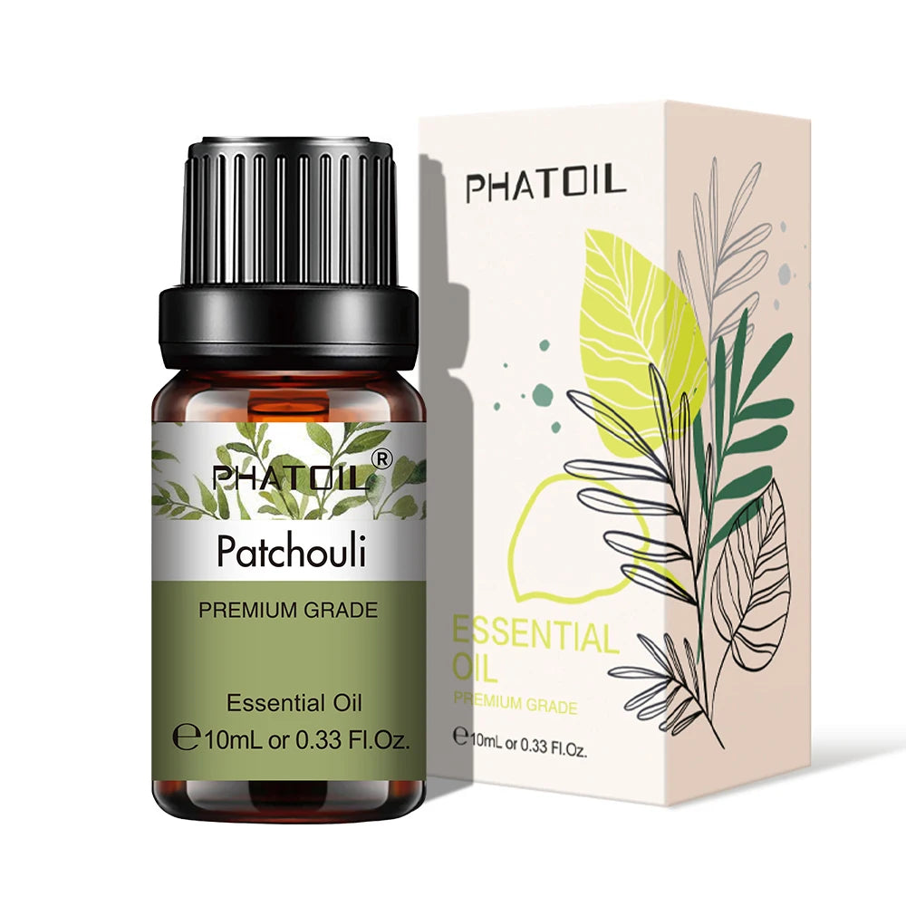 PHATOIL Natural Plant Essential Oil 10ml - Eucalyptus, Lavender &amp; More