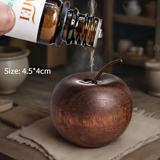 Car &amp; Home Essential Oil Diffuser - Made of Wood Mini Cute Natural Fragrance Diffuser Suitable for Bedroom Living Room Bathroom