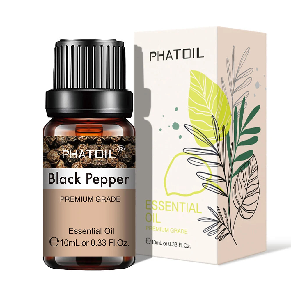 PHATOIL Natural Plant Essential Oil 10ml - Eucalyptus, Lavender &amp; More