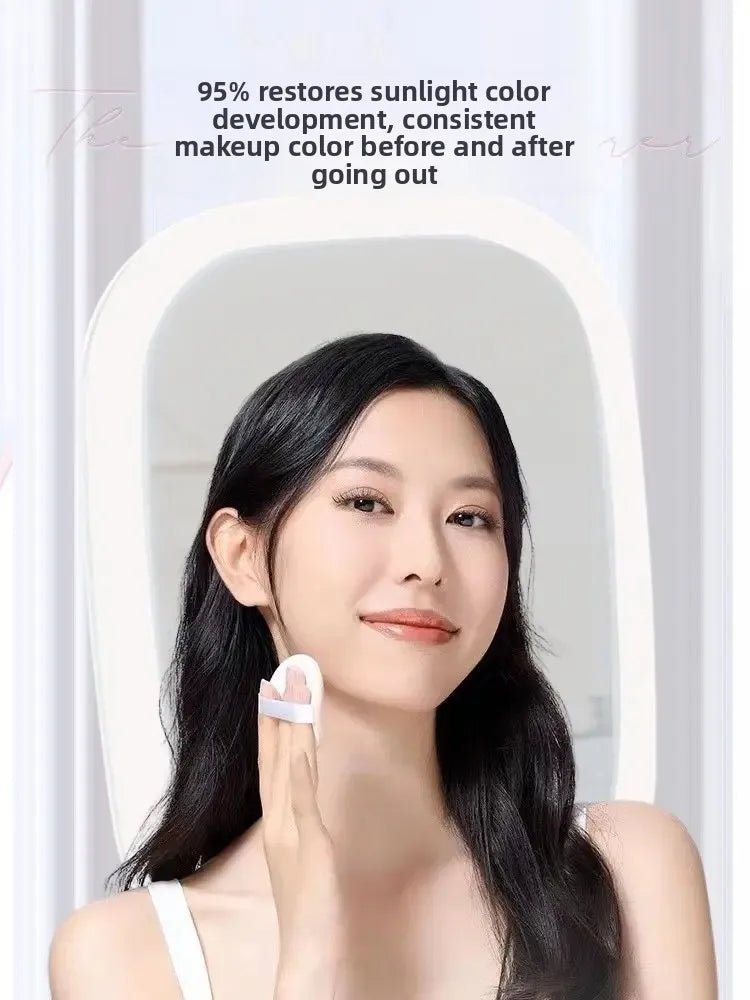 LED internet celebrity makeup mirror fill light mirror with light student dormitory desktop portable makeup mirror home makeup