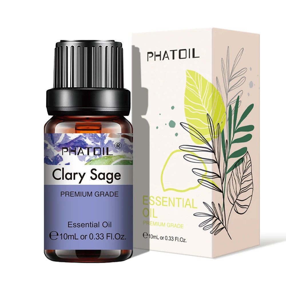 PHATOIL Natural Plant Essential Oil 10ml - Eucalyptus, Lavender &amp; More