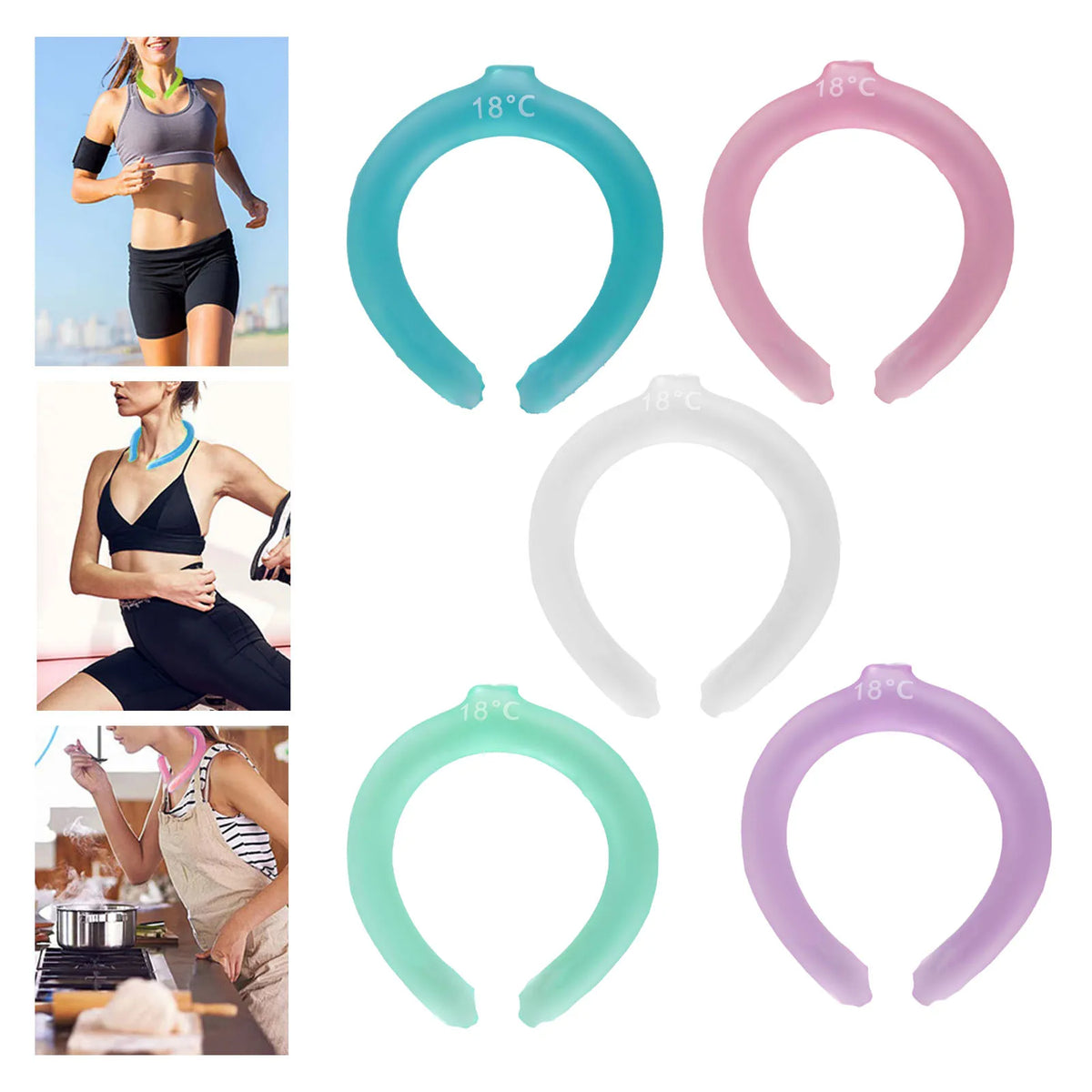 Stay Cool This Summer with Our Wearable Cooling Neck Wraps - Instant Heat Relief!