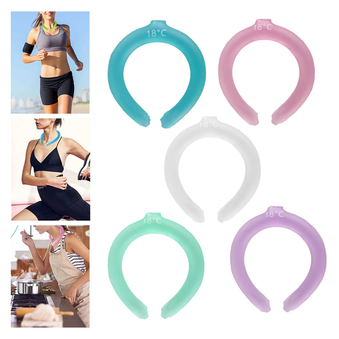 Stay Cool This Summer with Our Wearable Cooling Neck Wraps - Instant Heat Relief!