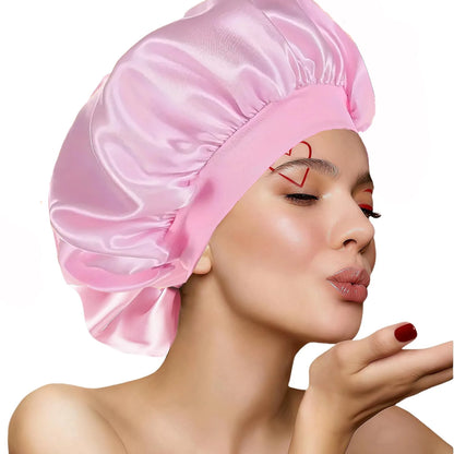 Heatless Curling Set - No Heat Overnight Curling Rod & Bonnet | Spring/Summer Frizz-Free Waves, Sleep-Friendly DIY Styling 4pcs