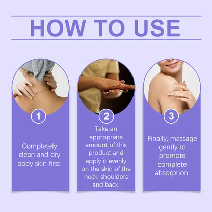 Lavender Essential Oil Moisturizing Body Skin Smoothing Soft Stress Relief Muscle Sore Help Sleep Spa Relaxing Massage Oil