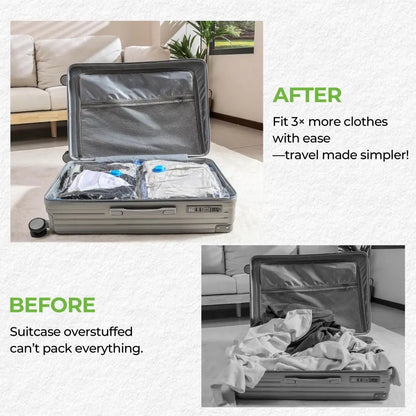 Rechargeable Electric Vacuum Pump Low Noise Portable Compressed Bag Air Pump Lightweight Mini Vacuum Bag Suction Pump Travel