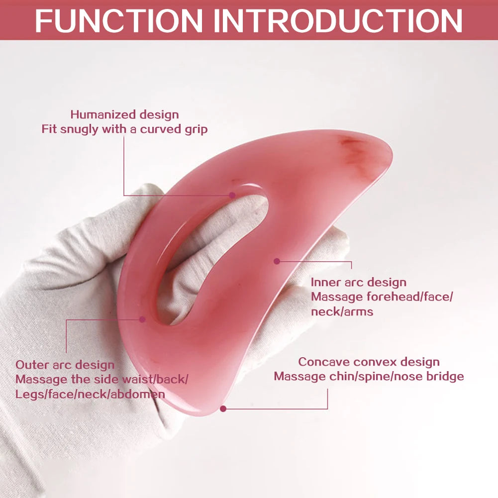 Gua Sha Massage Tool Neck Back Massager Body Leg Foot Guasha Scraping Acupuncture Whole Body Muscle Relaxation And Pain Relief