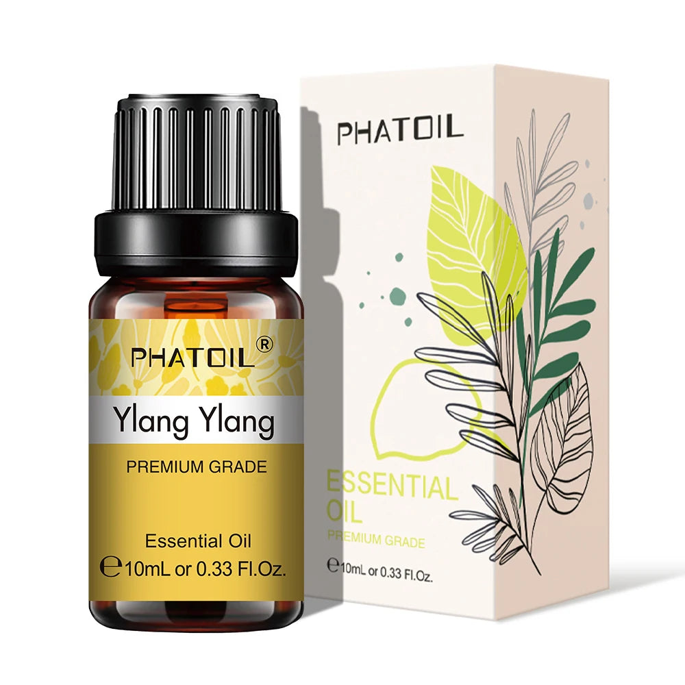 PHATOIL Natural Plant Essential Oil 10ml - Eucalyptus, Lavender &amp; More