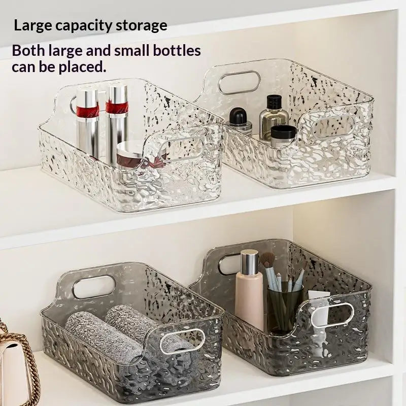 Stackable Storage Box – Elevate Your Organization Game with the Ultimate Cosmetic Organizer