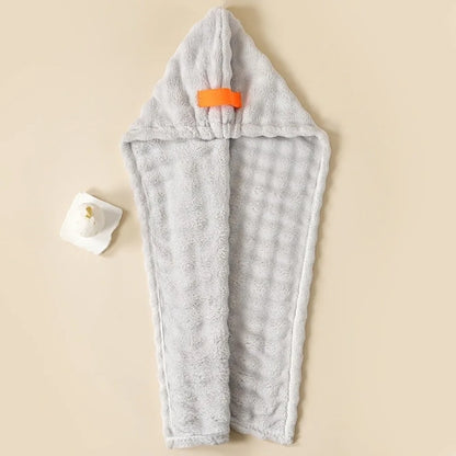 Microfiber Quickly Hair Dry Towel Extra Large Super Absorbent Bathroom Women Turban Soft Thickened Hair Dry Wrap Bonnets