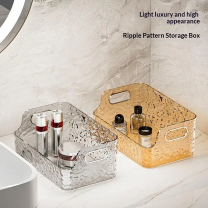 Stackable Storage Box, Acrylic Organizer, Cosmetic Organizer For Cosmetics And Beauty Products For Dressers, Bathrooms, Cabinets