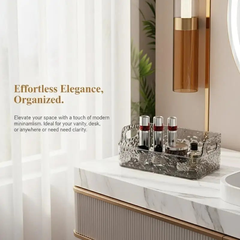 Stackable Storage Box – Elevate Your Organization Game with the Ultimate Cosmetic Organizer