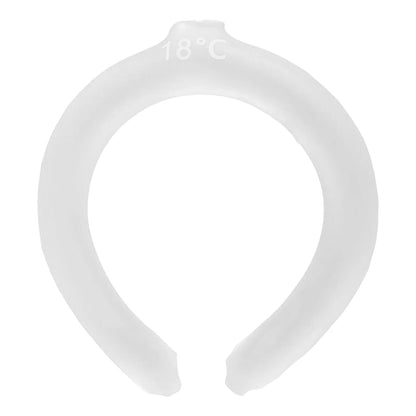 Wearable Cooling Neck Wraps PVC Neck Cooling Tube Heat Dissipation Wearable Reusable Cooling Neck Wrap for Summer