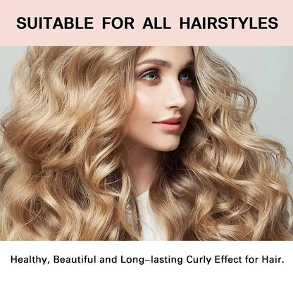 2/4/6Pcs Satin Heatless Curling Set Overnight Curl Blowout Rods Soft Hair Curlers To Sleep in Bun Bons Heatless Curls Bonnet Cap