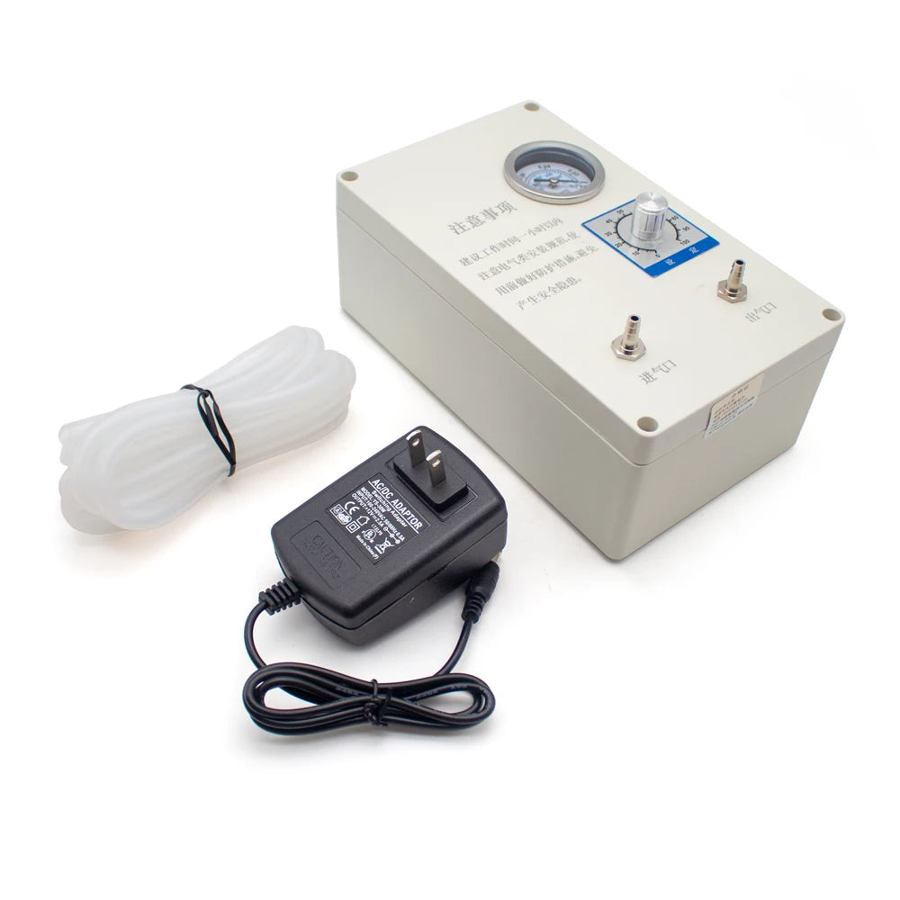 Electronic Negative Pressure Vacuum Pump with Digital Gauge – Adjustable Flow Rate for Filtration &amp; Suction Applications