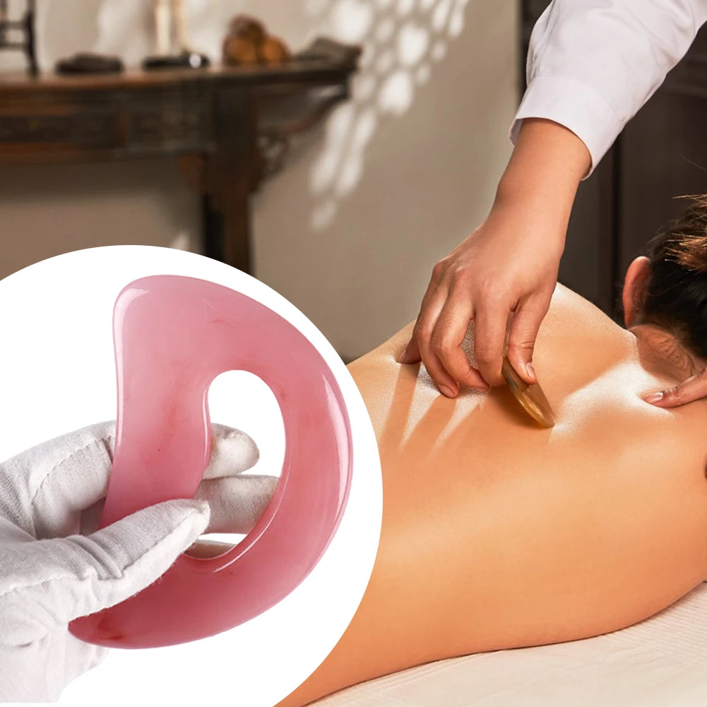 Gua Sha Massage Tool Neck Back Massager Body Leg Foot Guasha Scraping Acupuncture Whole Body Muscle Relaxation And Pain Relief