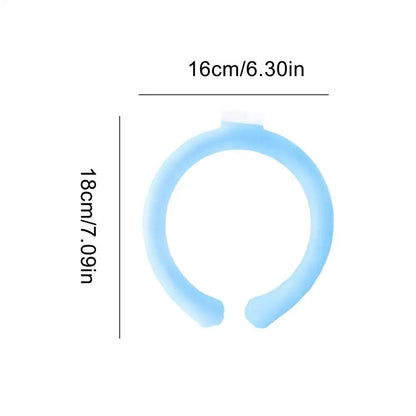 Cooling Neck Wraps Reusable Ice Neck Cooler Wearable Neck Cooling Tube Neck Cooler Personal Ice Pack Wrap Neck Cooling Ring