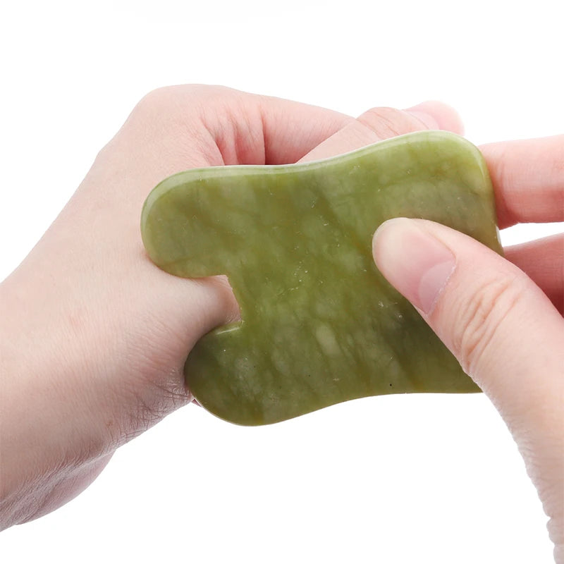 100% Natural Stone Gua Sha Board Set Jade Roller Massager Gouache Scraper Acupuncture Facial Lifting Spa Skin Care Beauty Tools
