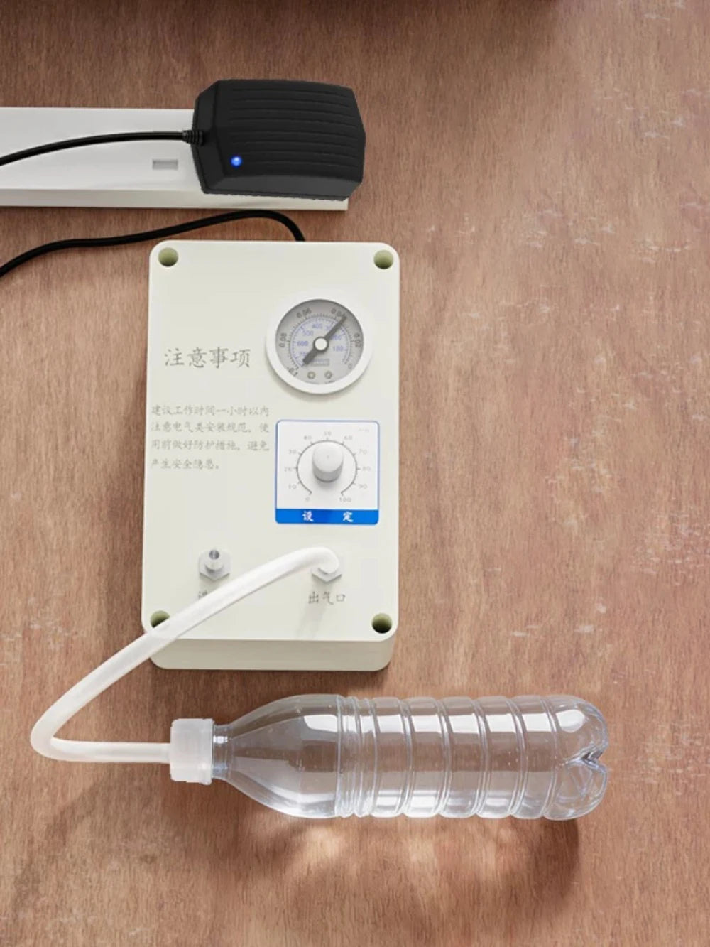 Electronic Negative Pressure Vacuum Pump with Digital Gauge – Adjustable Flow Rate for Filtration &amp; Suction Applications