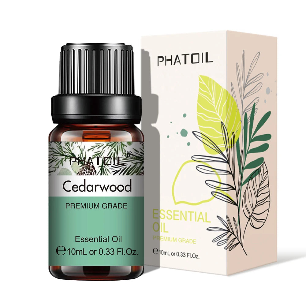 PHATOIL Natural Plant Essential Oil 10ml - Eucalyptus, Lavender &amp; More