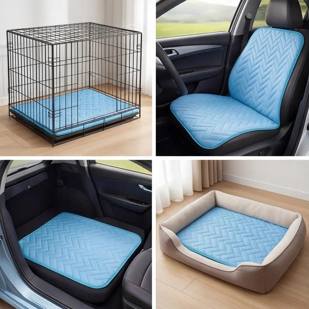 Dog Cooling Mat Summer Pet Cold Bed Extra Large for Small Big Dogs Pet Accessories Cat Durable Blanket Sofa Cat Ice Pad Blanket
