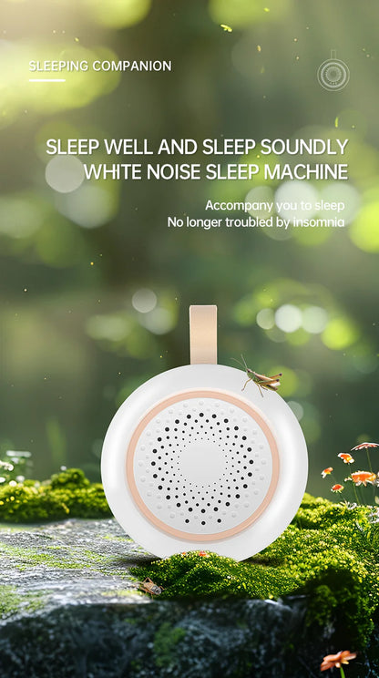 White Noise Machine 24 Soothing Sounds Sleep Sounds Machine with Night Light Type-C Charging Sleep Aid Device for Baby Adult