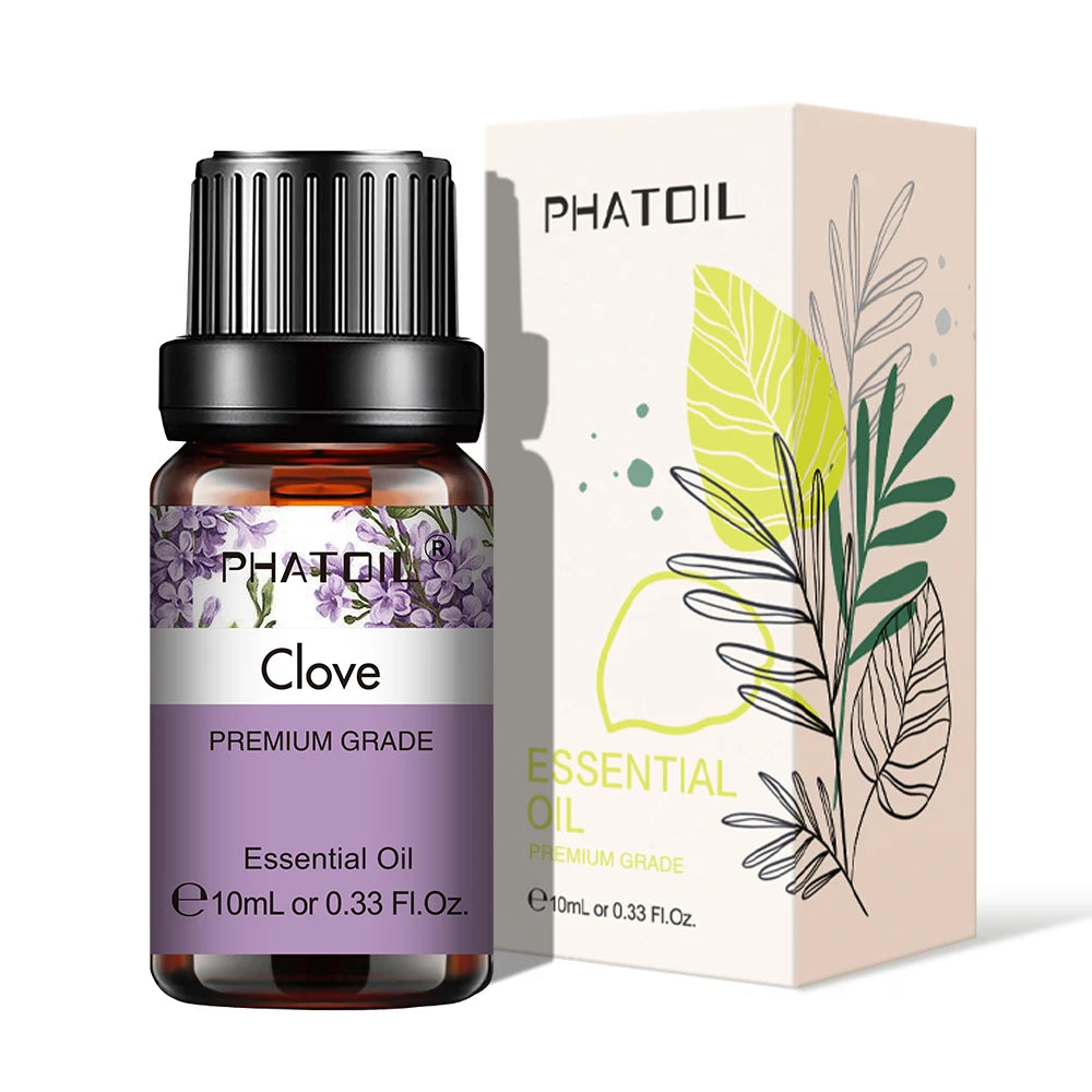 PHATOIL Natural Plant Essential Oil 10ml - Eucalyptus, Lavender &amp; More