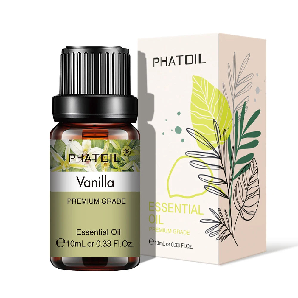 PHATOIL Natural Plant Essential Oil 10ml - Eucalyptus, Lavender &amp; More