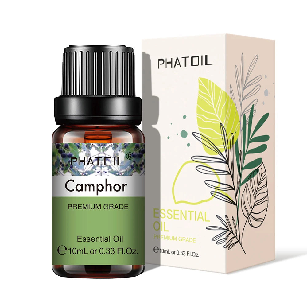PHATOIL Natural Plant Essential Oil 10ml - Eucalyptus, Lavender &amp; More